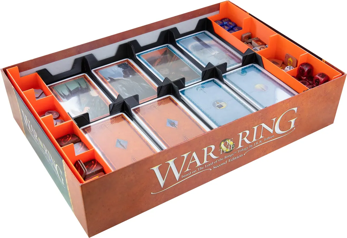 Feldherr Organizer Insert for The War of the Ring Second Edition - core game box