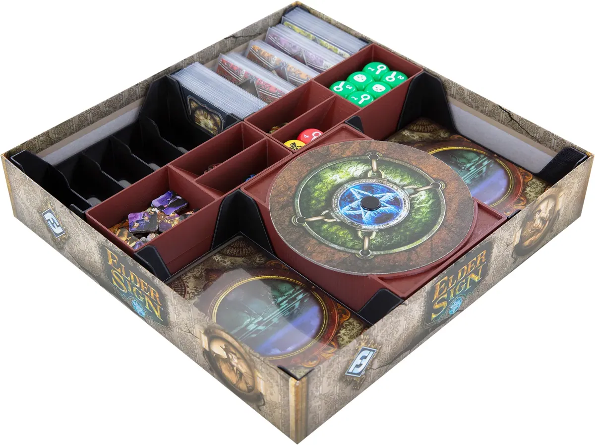 Feldherr Organizer Insert for The Elder Sign - Revised Edition core game box