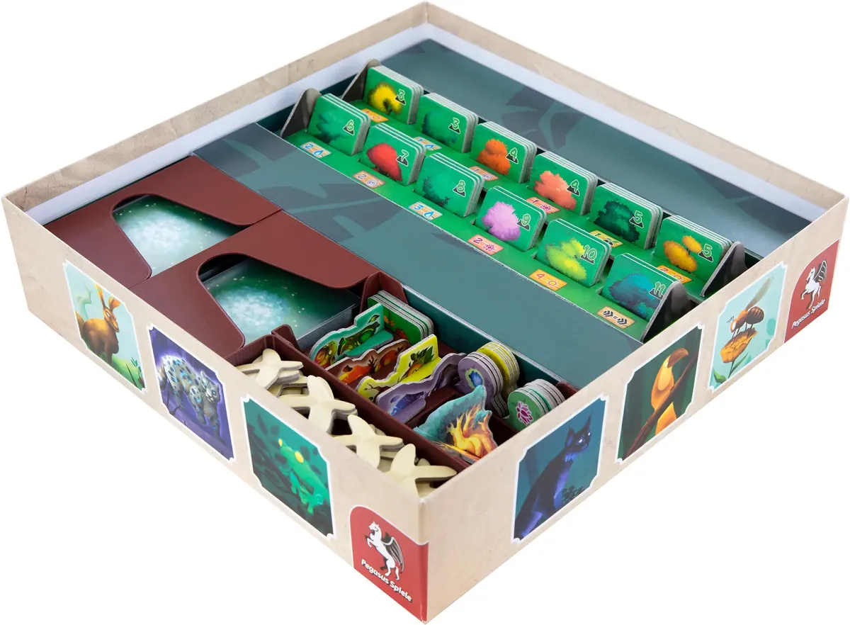 Feldherr Organizer Insert for Living Forest - core game box