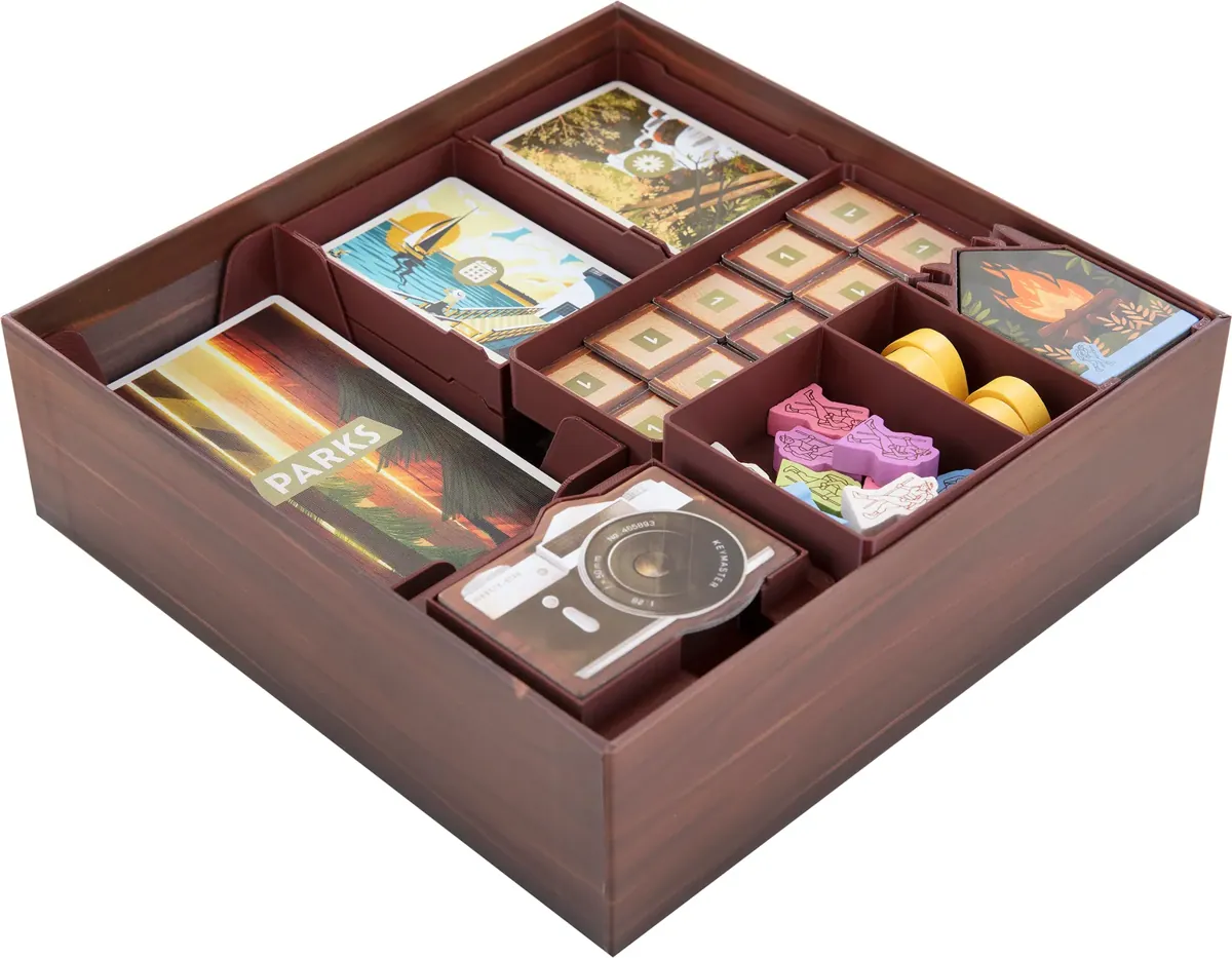 Feldherr Organizer Insert for Parks (unsleeved) - core game box