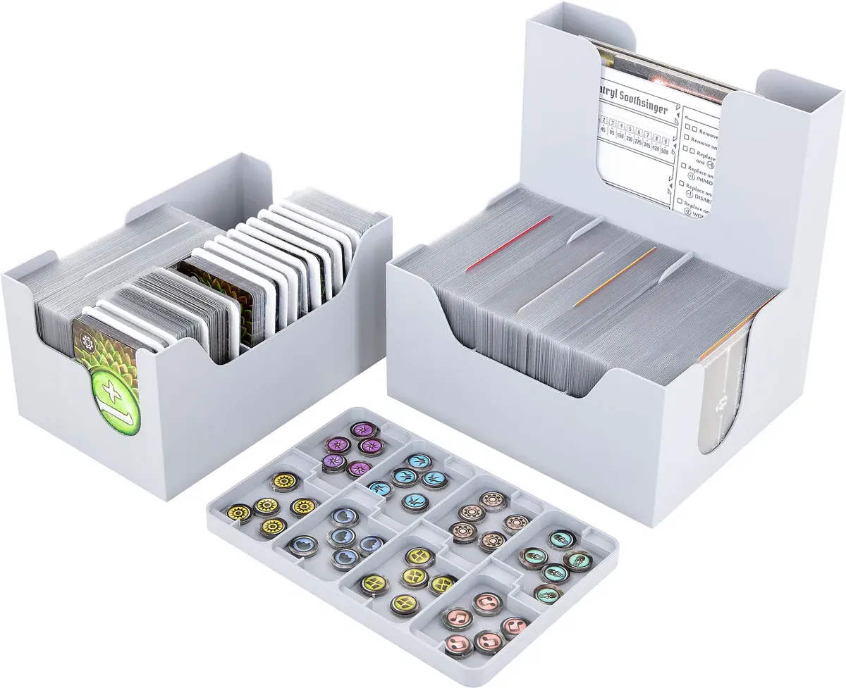 Feldherr Organizer Insert Insert for Frosthaven + Gloomhaven - character sleeved