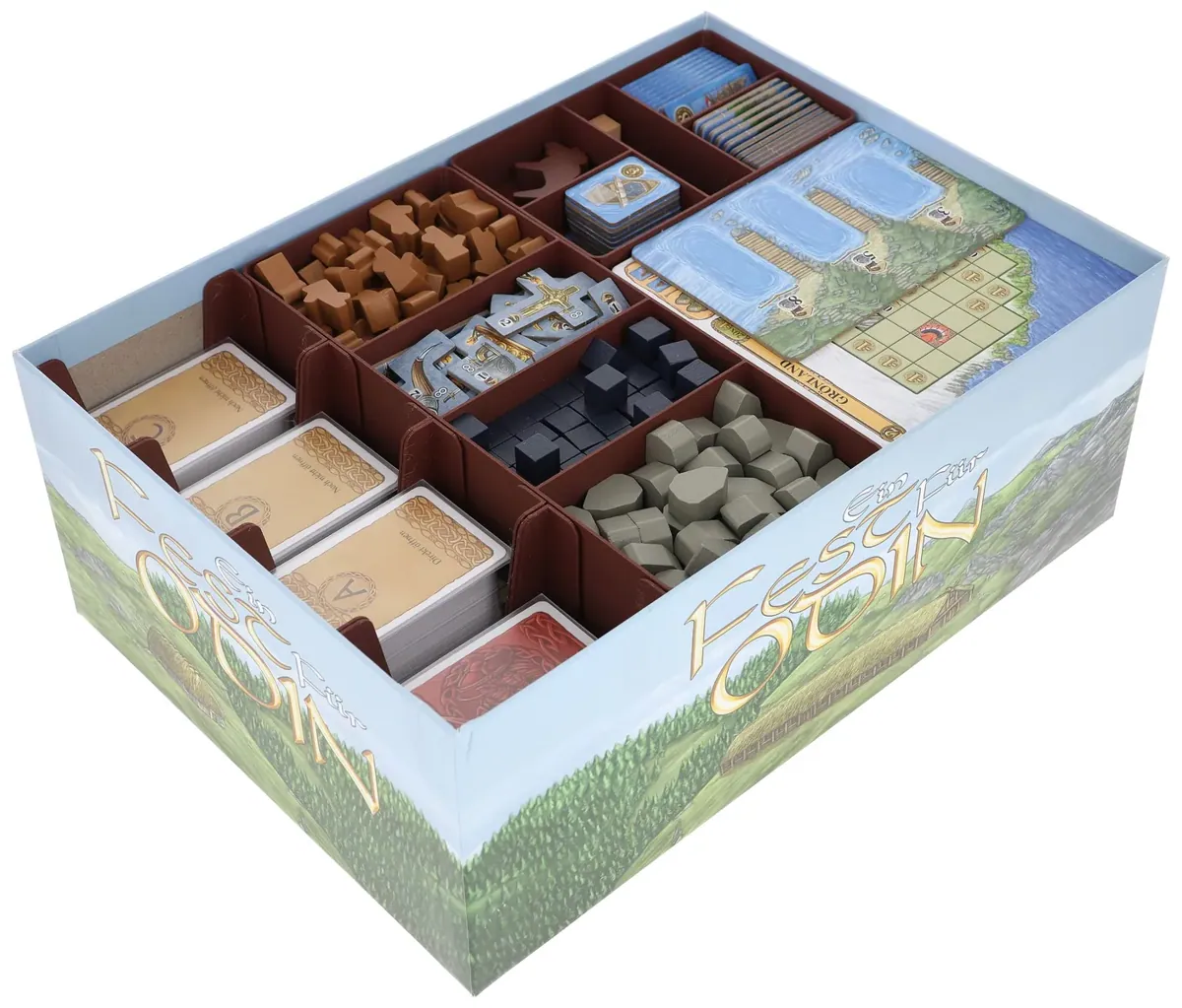 Feldherr Organizer Insert for A Feast for Odin - core game box
