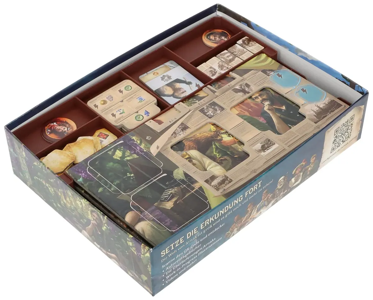 Feldherr Organizer insert for Lost Ruins of Arnak