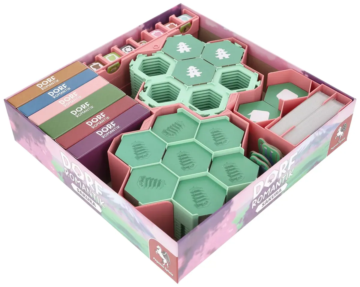 Feldherr Organizer Insert incl. tile holders for Dorfromantik
