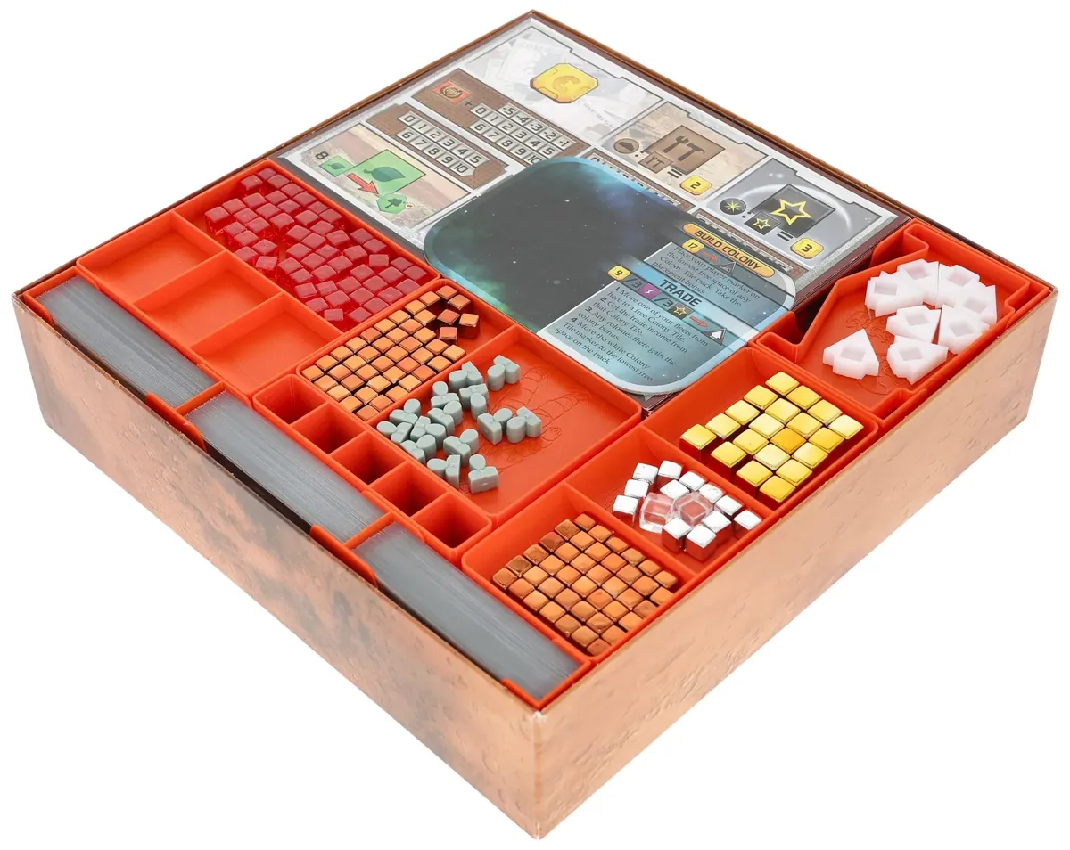 Feldherr Organizer Insert for Terraforming Mars + expansions - core game box