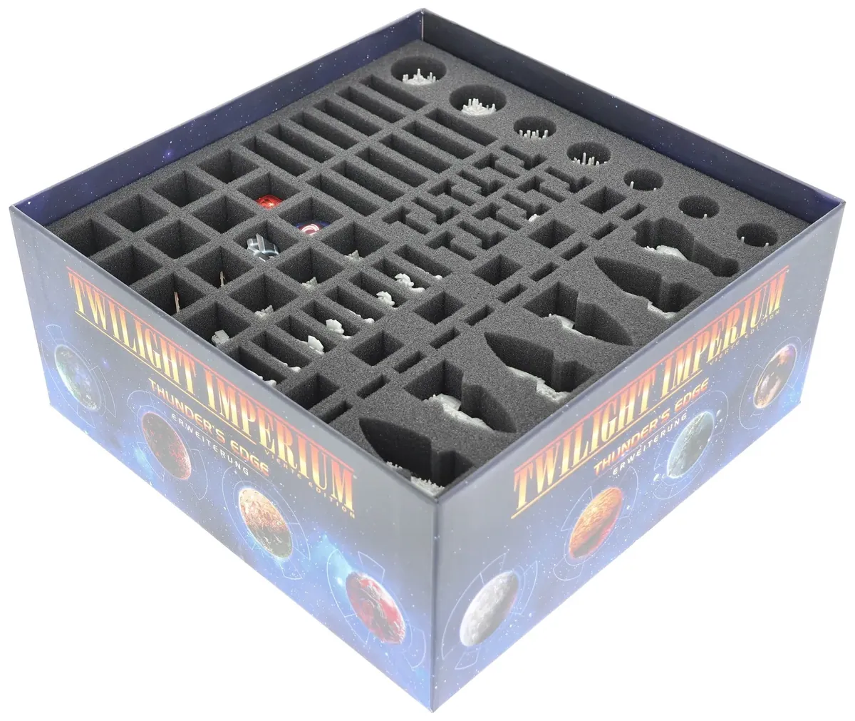 Feldherr Organizer Insert with Foam Tray for Twilight Imperium