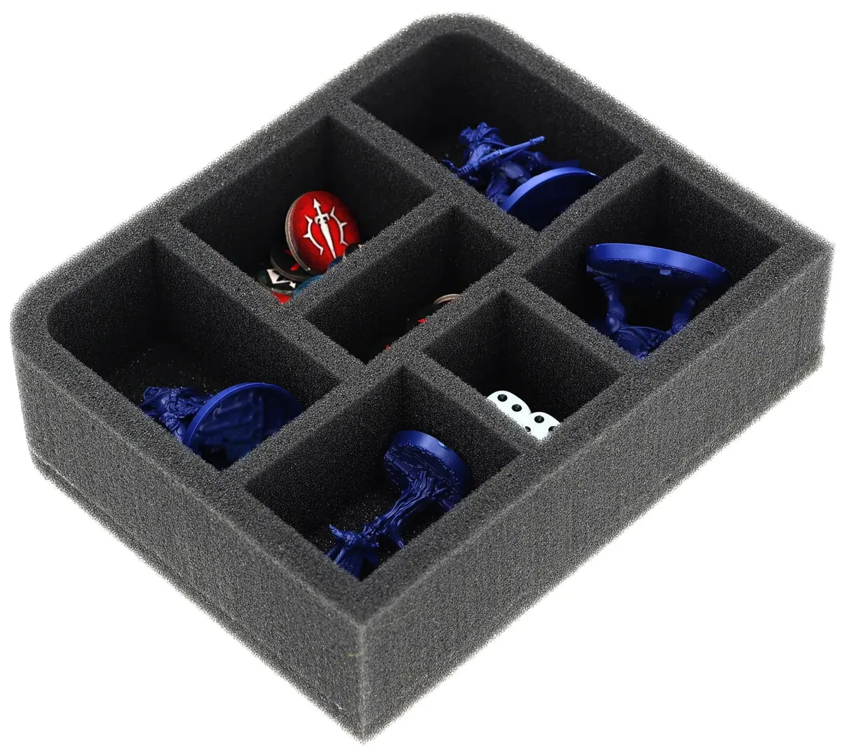 QS050A001 Feldherr Quarter-Size foam tray for Warcry - 7 compartments