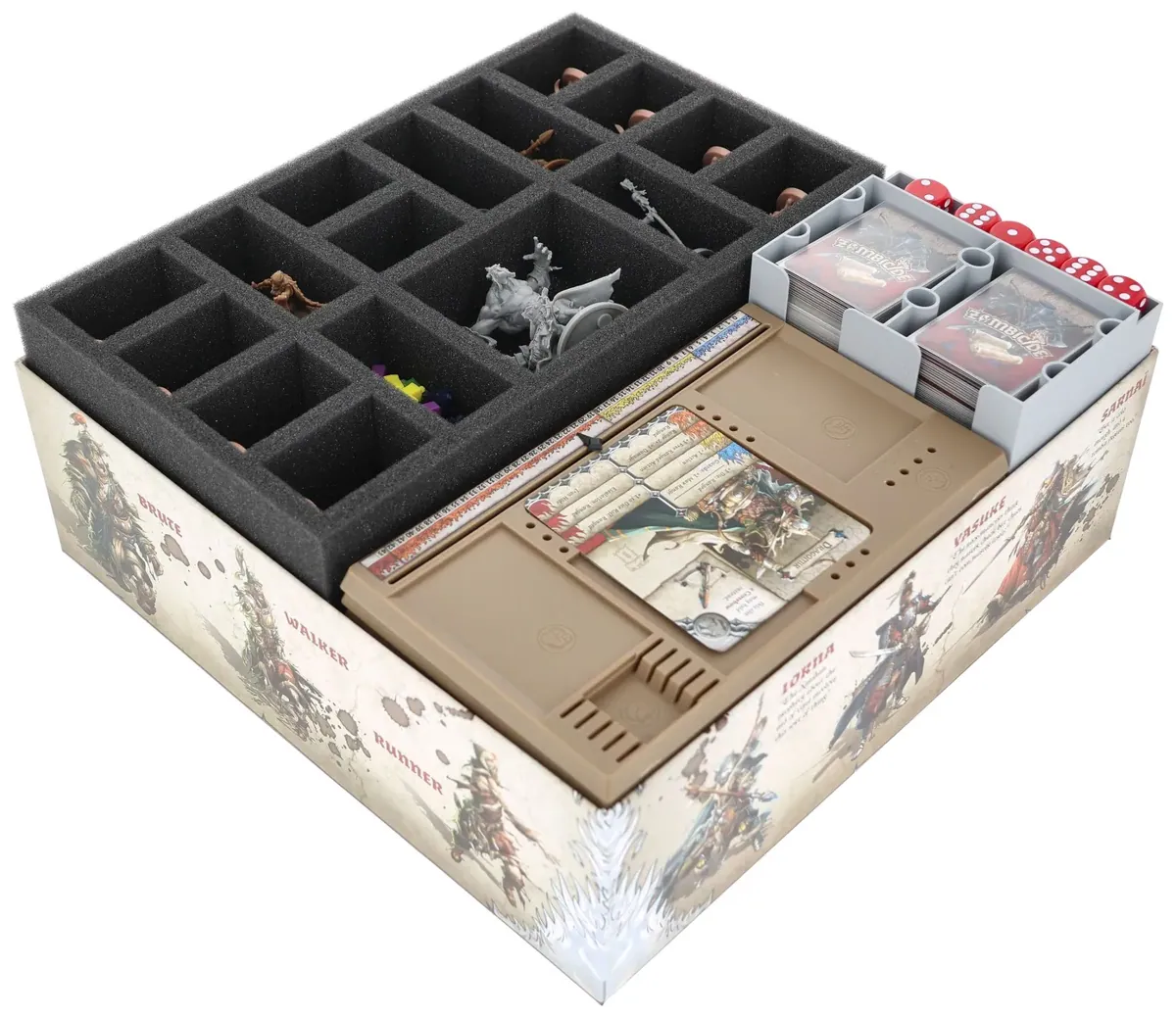 Feldherr foam set with Organizer for Zombicide