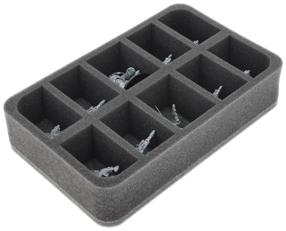 HS060A088 Feldherr foam tray for Horus Heresy - 10 Compartments