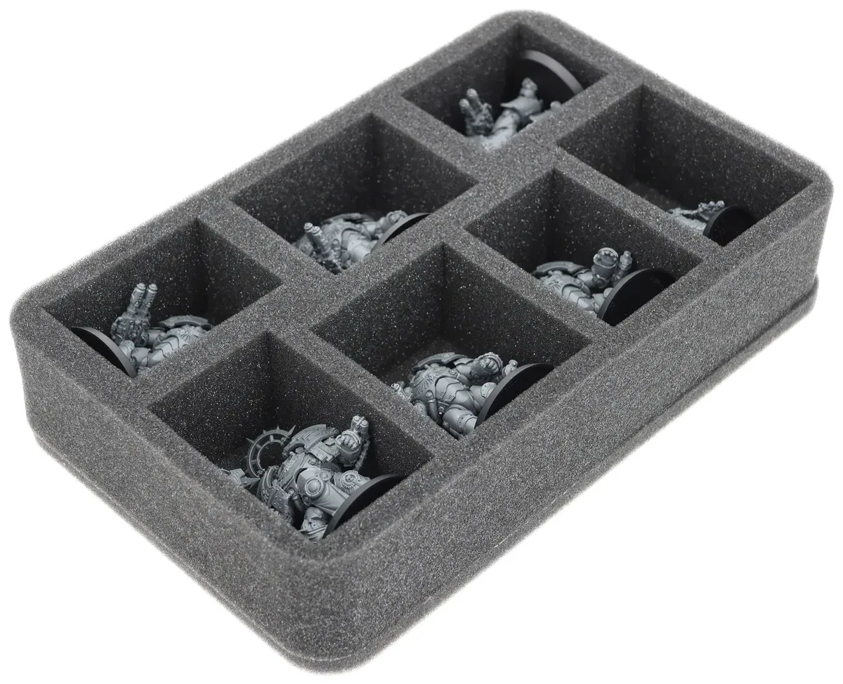 HS060A089 Feldherr foam tray for Horus Heresy - 7 Compartments