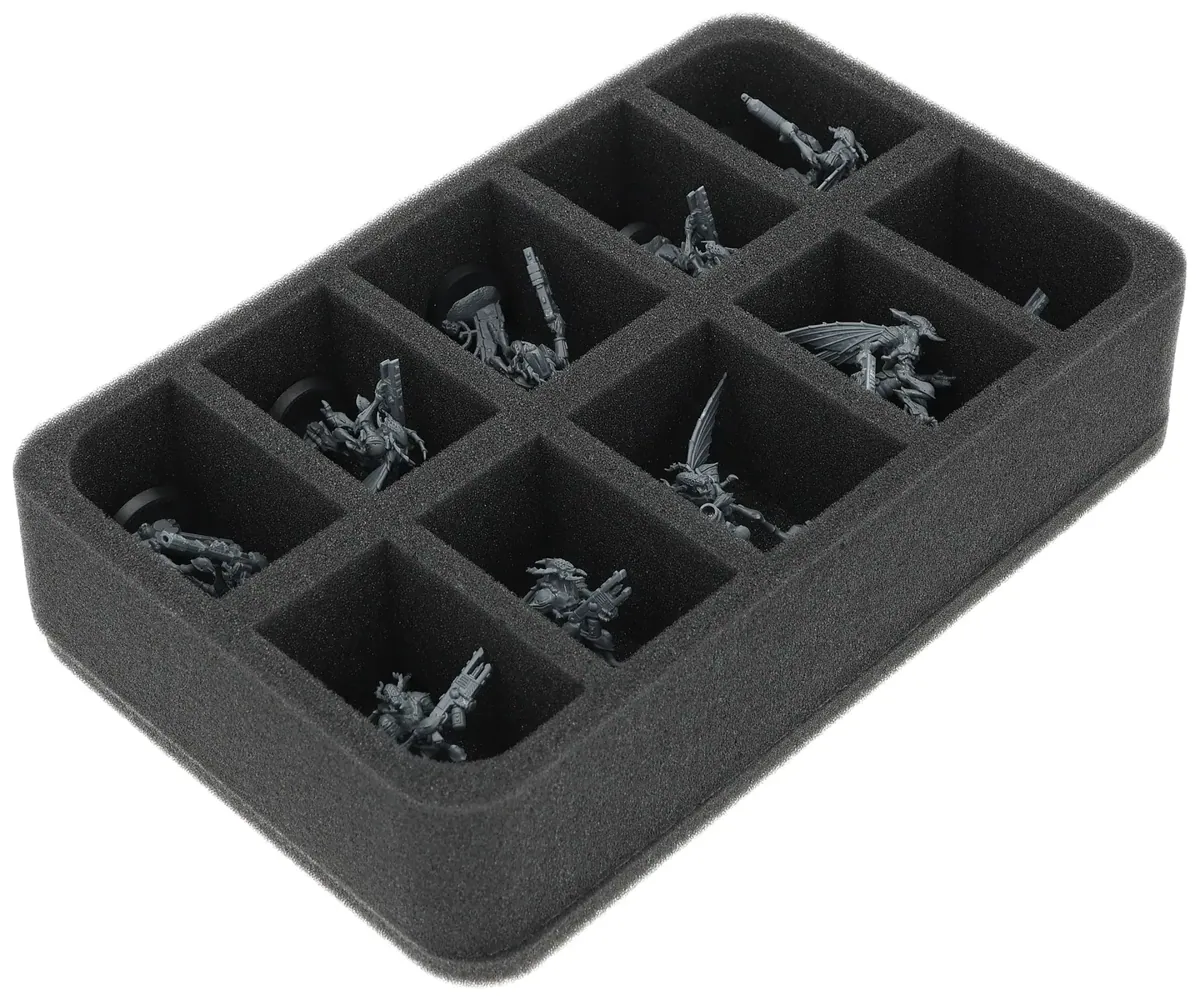 HS060A086 Feldherr foam tray for Kill Team - 10 Compartments