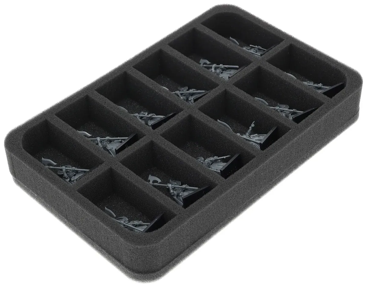HS040A056 Feldherr foam tray for High Elf Realms - 12 Compartments