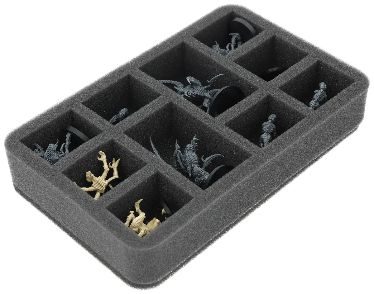 HS050A157 Feldherr foam tray for Tyranids - 10 Compartments