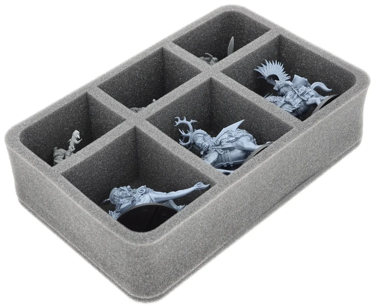 HS070A069 Feldherr foam tray for Warcrow - 6 Compartments