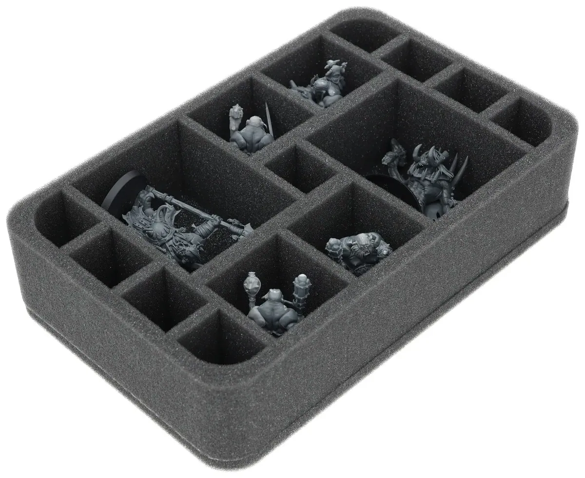 HS065A015 Feldherr foam tray for Ogor Mawtribes - 15 Compartments
