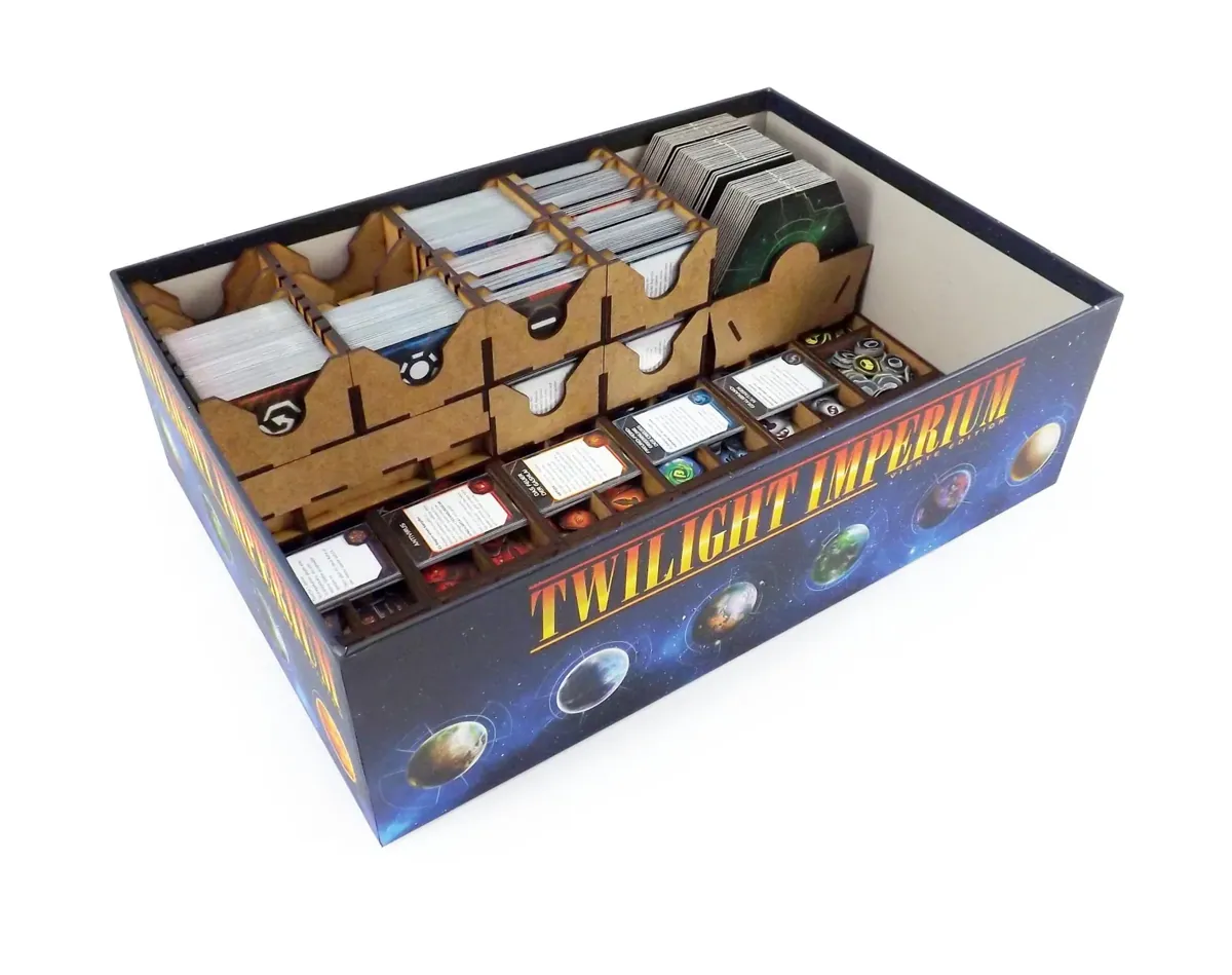 Boardgame Organizer Insert for Twilight Imperium 4