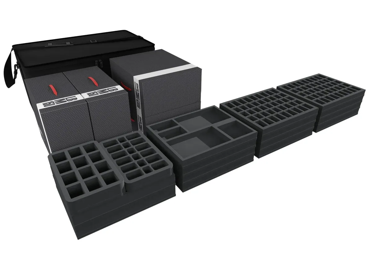 Transporter for more than 500 Zombicide figures and accessories