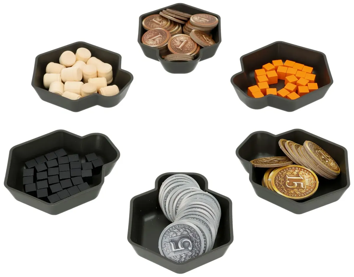 Feldherr SHELL token tray set for Brass