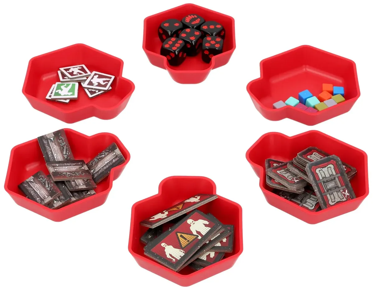 Feldherr SHELL token tray set for Marvel Zombies - 6 trays