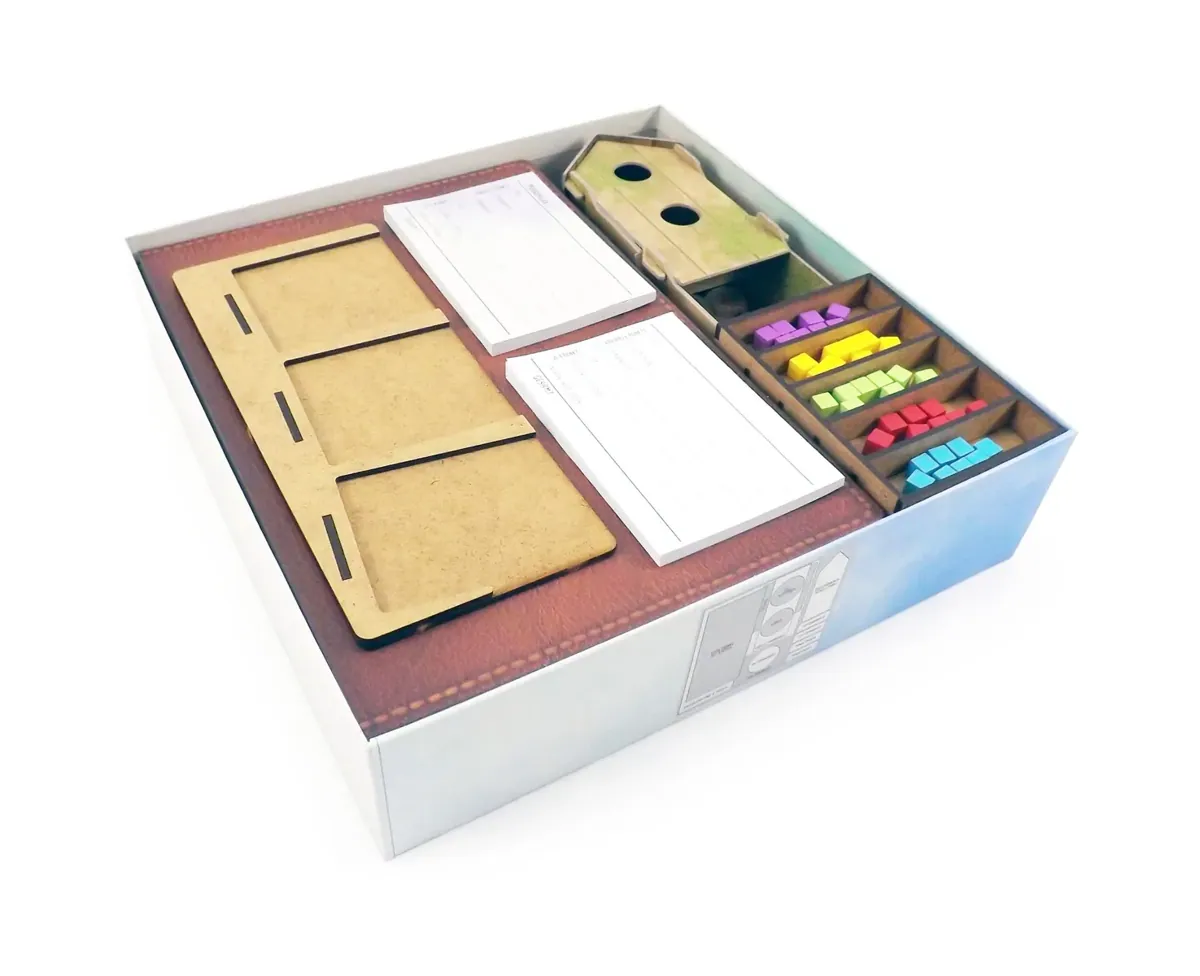 Boardgame Organizer Insert for Wingspan & European Expansion