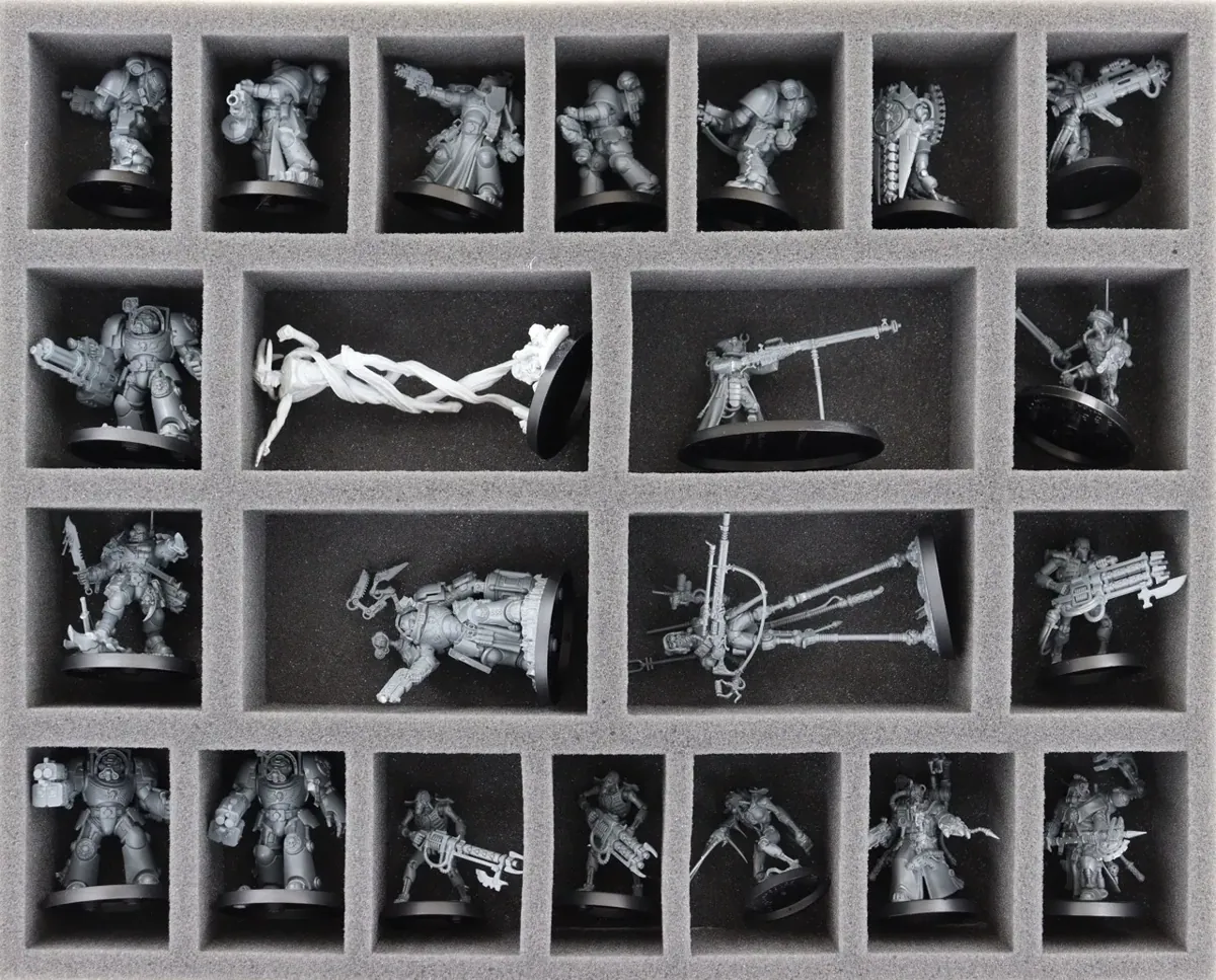 FS050A116 Feldherr Full-Size foam tray for Adeptus Mechanicus - 22 compartments