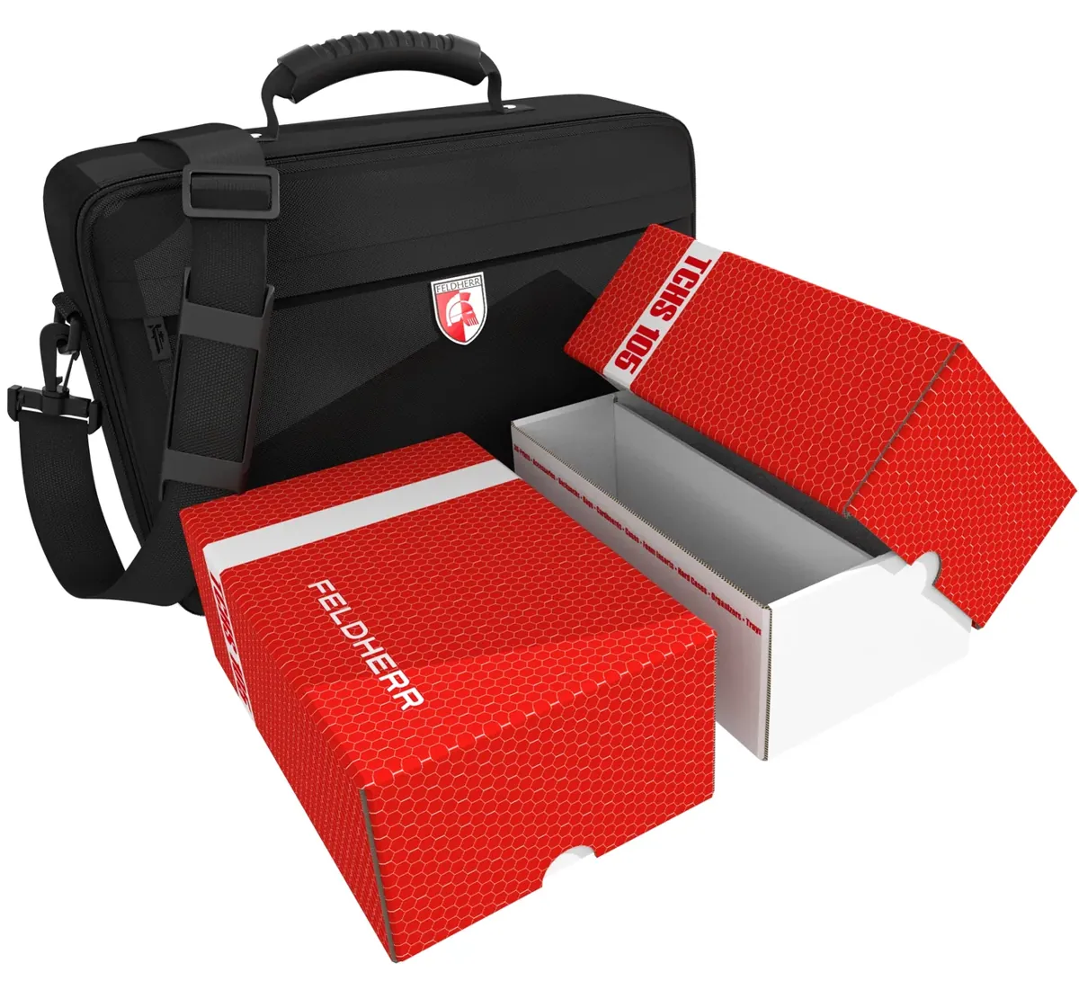 Feldherr MEDIUM bag + 2 Storage Boxes TCHS105 for Flesh and Blood - 3200 cards