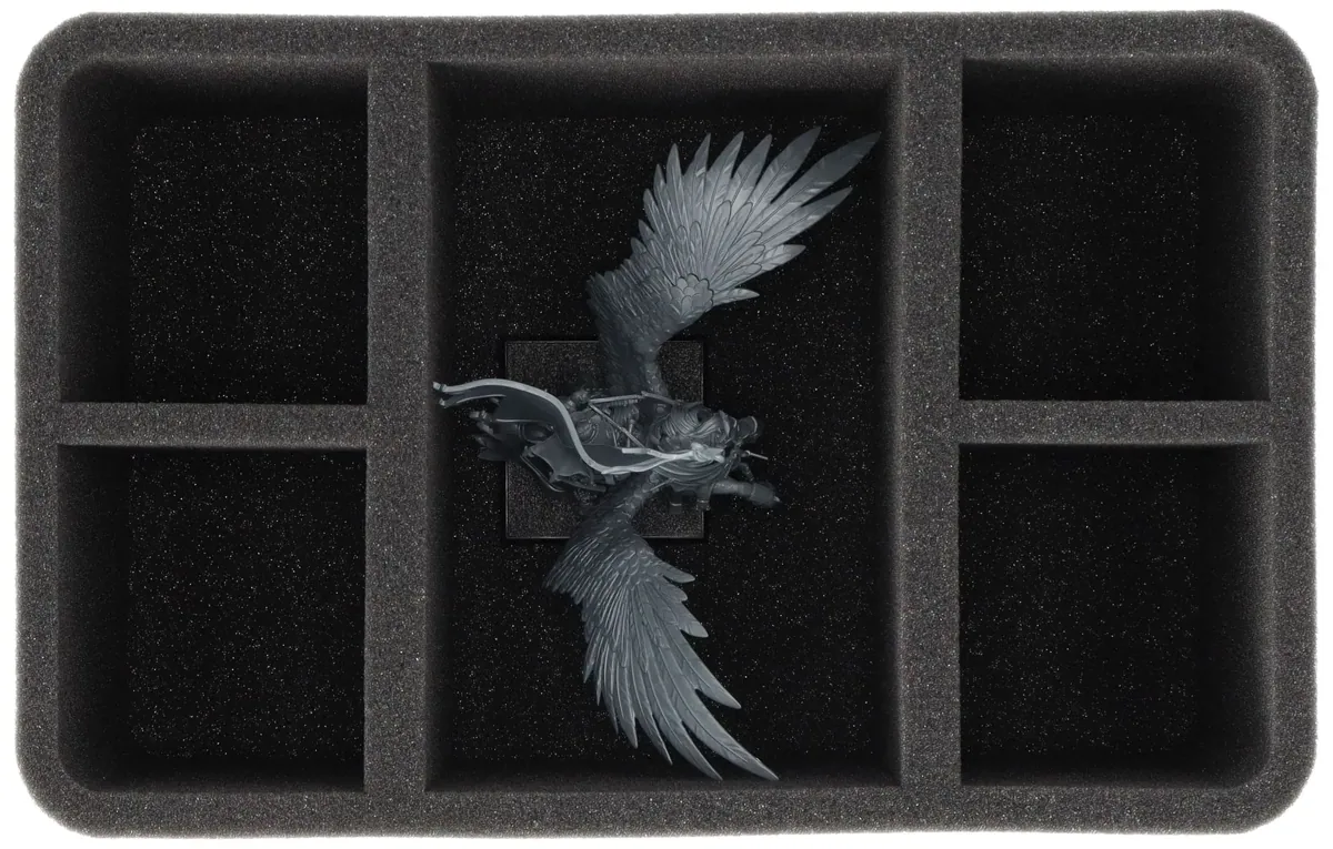 HS140A004 Feldherr foam tray for Kingdom of Bretonnia - 5 compartments