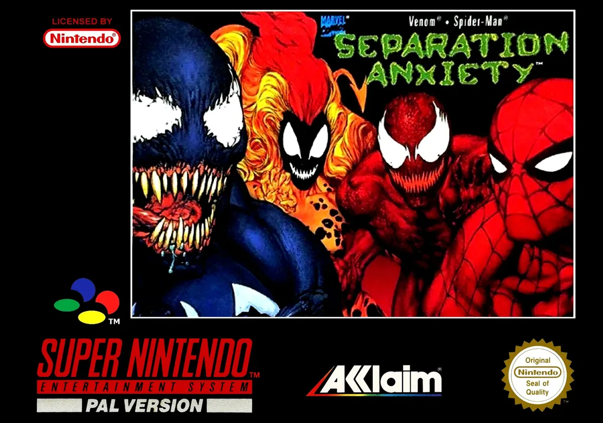 Venom Spider-Man - Separation Anxiety