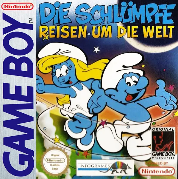 Die Schlümpfe reisen um die Welt