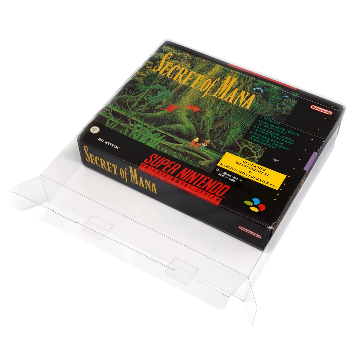 Super Nintendo Big Box Spiele OVP Schutzhüllen
