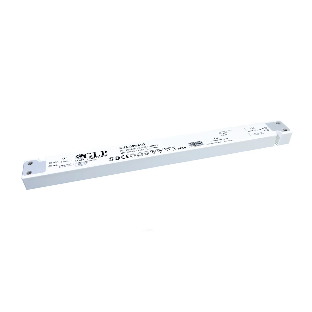 GTPC-100-12-S (100W/12V) LED-Netzteil (slim)