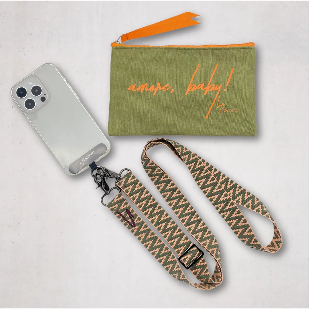 Breites Handyband | universal für alle Handymodelle inkl Adapter | Dein stylisher Begleiter | Thyme to Shine