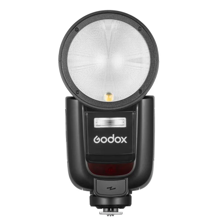 Godox V1Pro Speedlite Rundkopfblitz (geöffnete OVP)