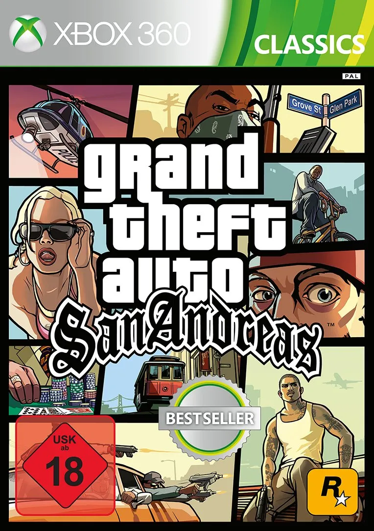 Grand Theft Auto GTA - San Andreas