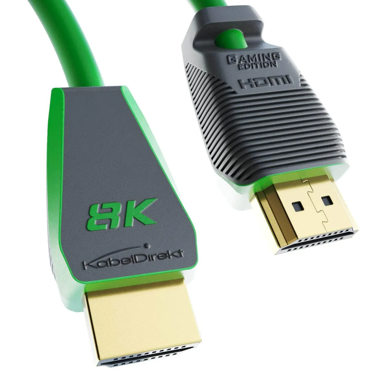 KabelDirekt 8K Ultra High Speed HDMI 2.1 Kabel – Gaming Edition