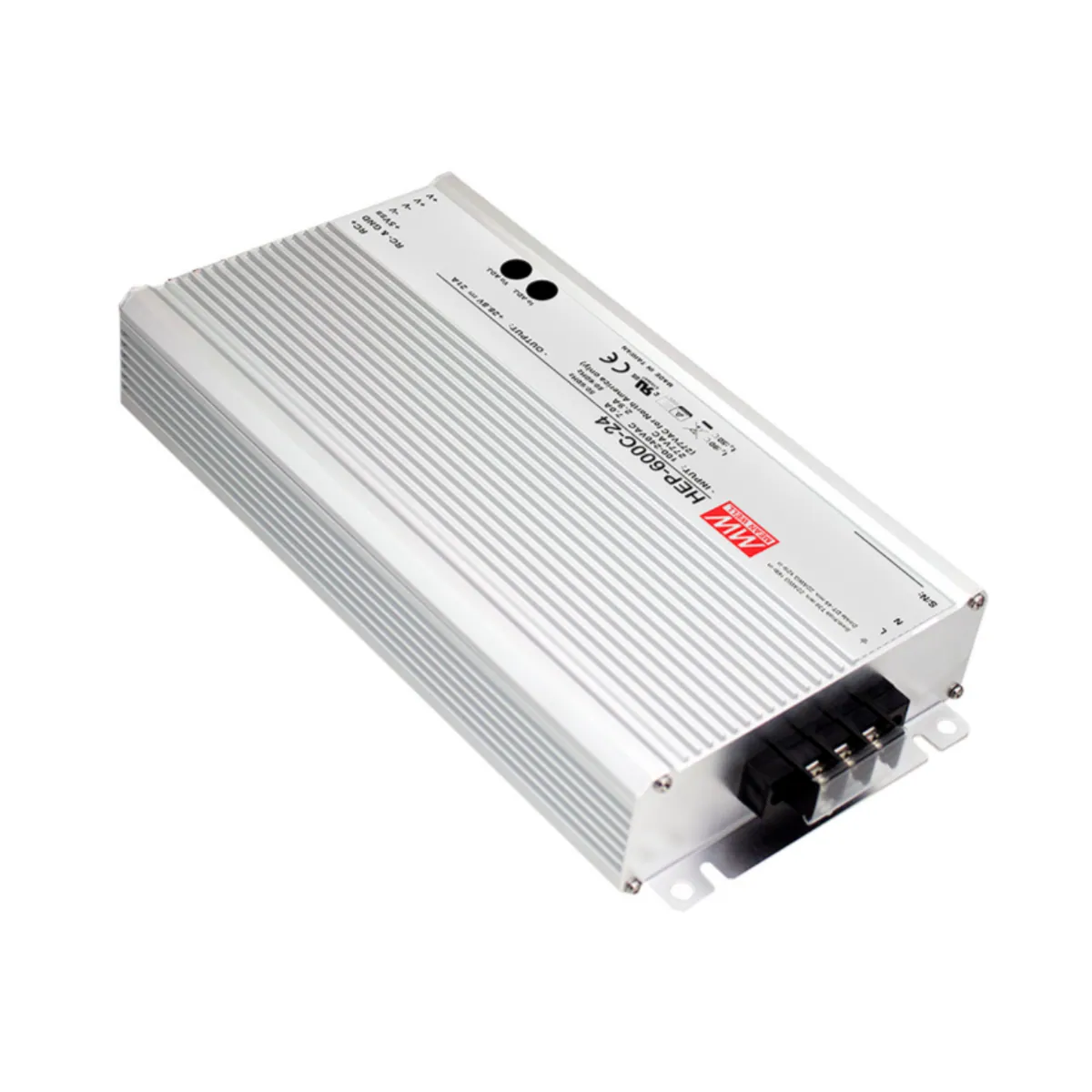 MeanWell HEP-600C-12 (14,4V) Ladegerät für Blei- und Li-ion-Akkus / Akkulader
