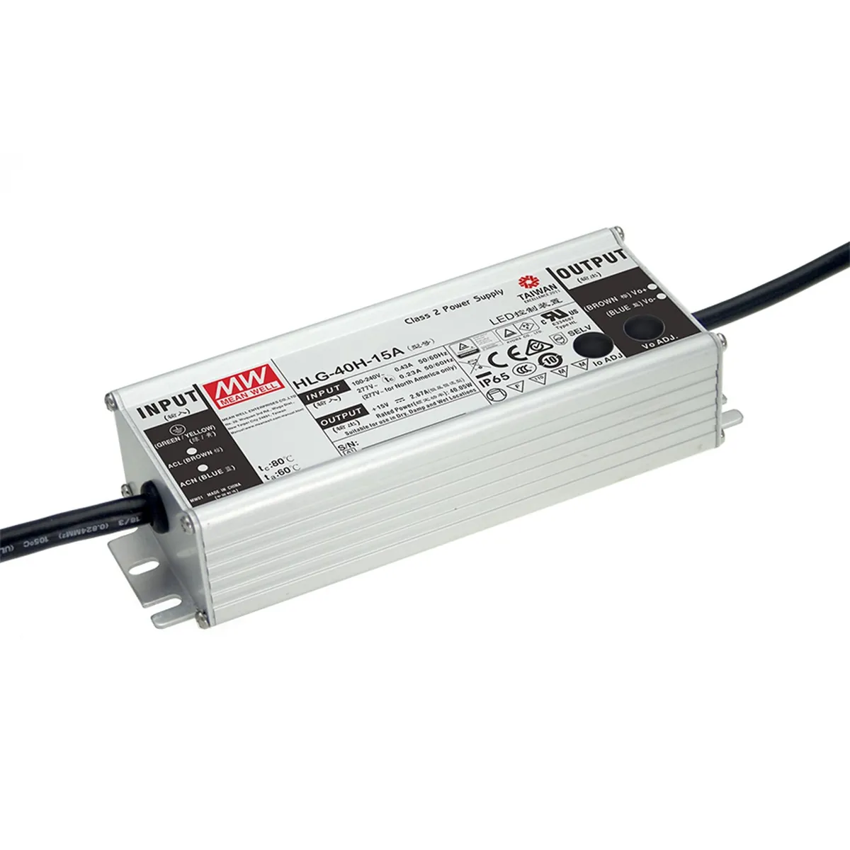 MeanWell HLG-40H-12 (39,96W/12V) LED-Netzteil