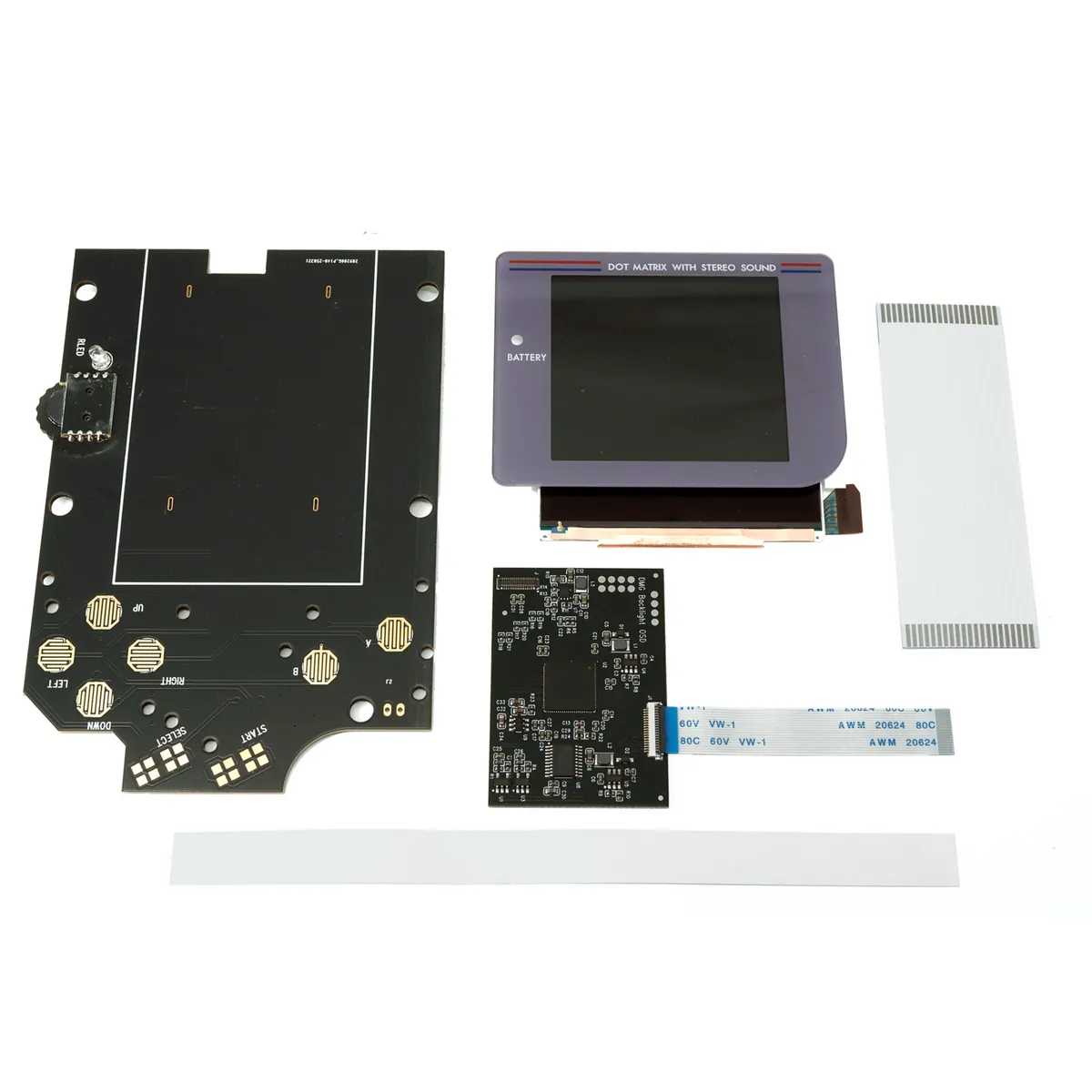 HISPEEDIDO Q5 IPS Set Laminated für GameBoy Classic