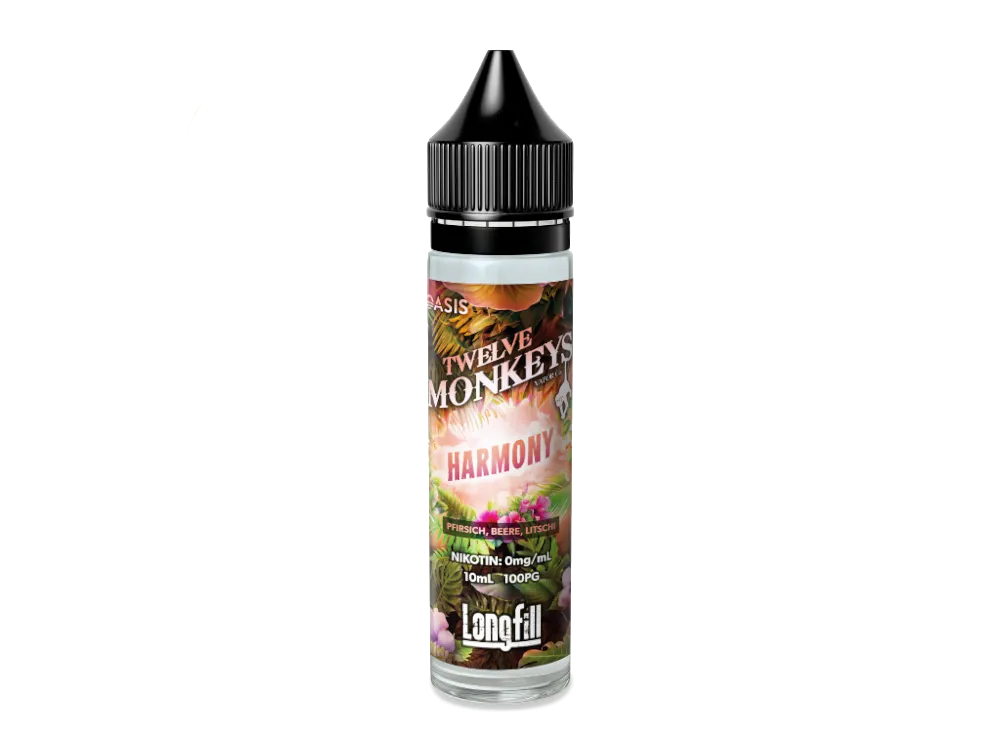 Twelve Monkeys - Longfills 10ml - Harmony