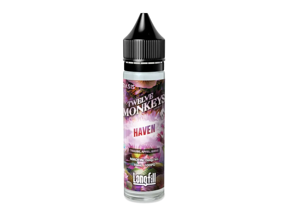 Twelve Monkeys - Longfills 10ml - Haven