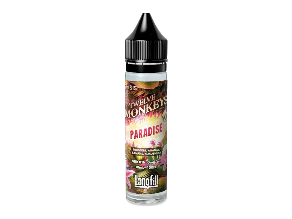 Twelve Monkeys - Longfills 10ml - Paradise