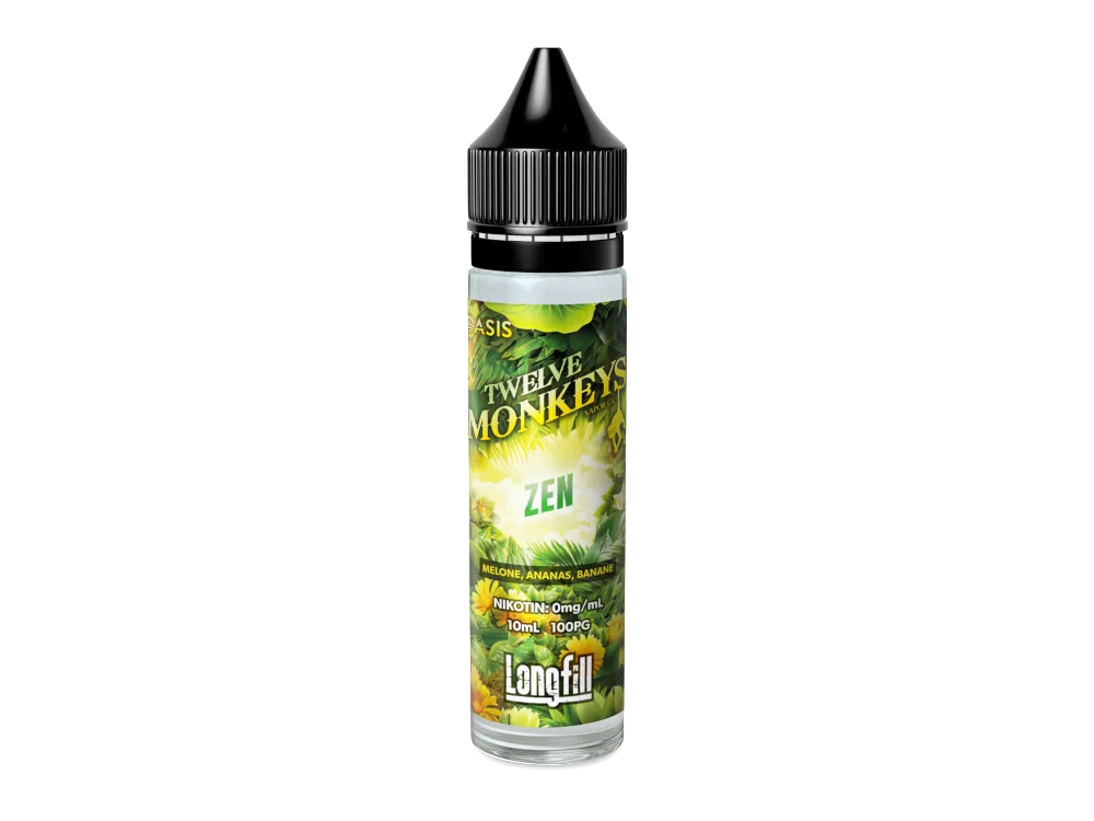 Twelve Monkeys - Longfills 10ml - Zen