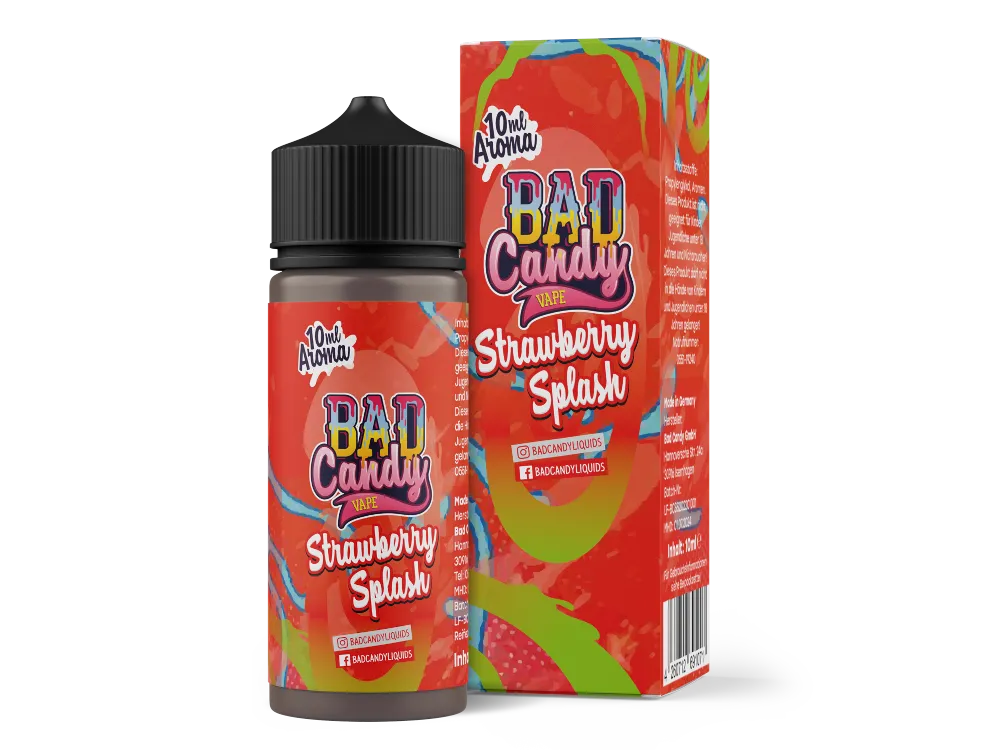 Bad Candy Liquids - Aroma Strawberry Splash 10ml