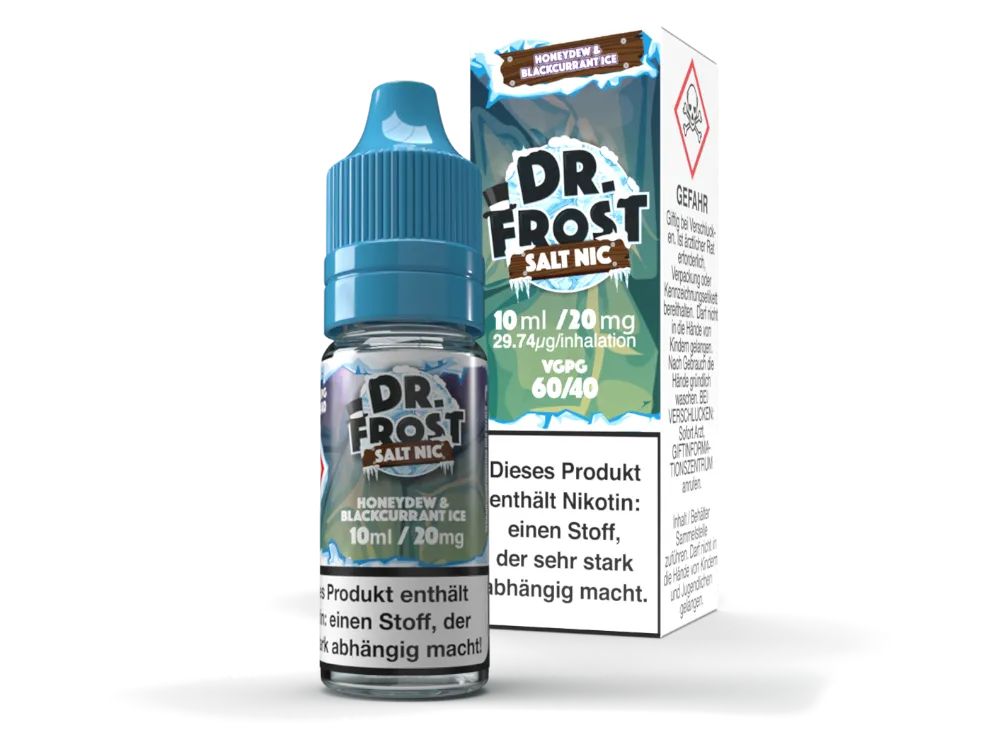 Dr. Frost - Ice Cold - Nikotinsalz Liquid - Honeydew Blackcurrant