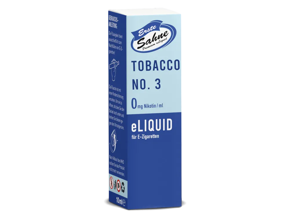 Erste Sahne - Tobacco No.3 - E-Zigaretten Liquid