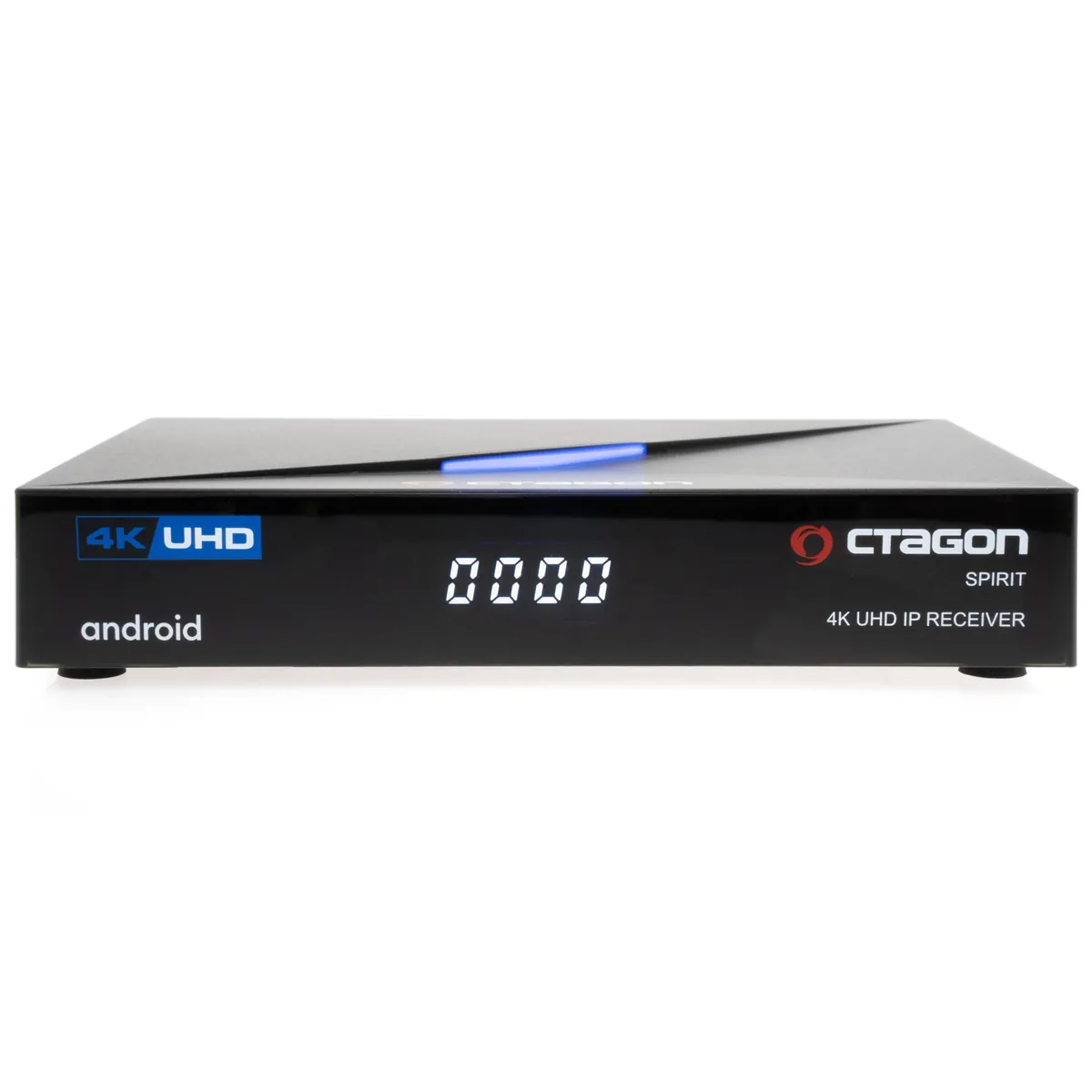 OCTAGON SPIRIT 4K UHD HDR10+ ANDROID TV OTT MEDIA STREAMING BOX 5G WiFi BLUETOOTH FERNBEDIENUNG