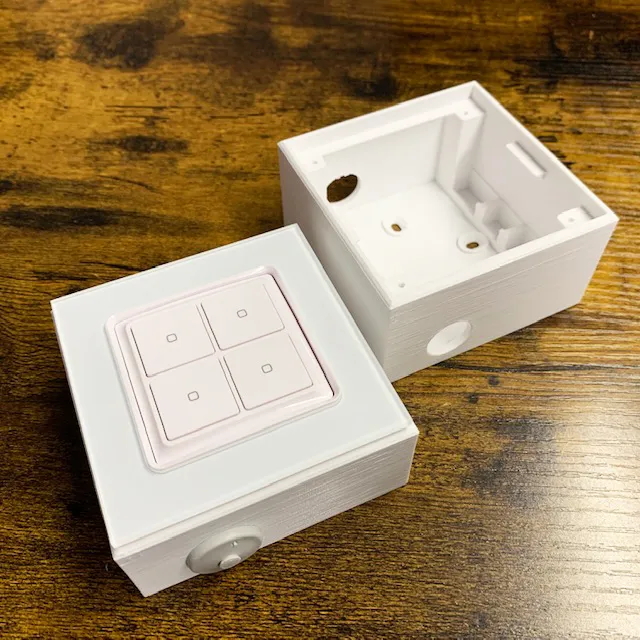 Aufputzgehäuse Single für Shelly Wall Switch