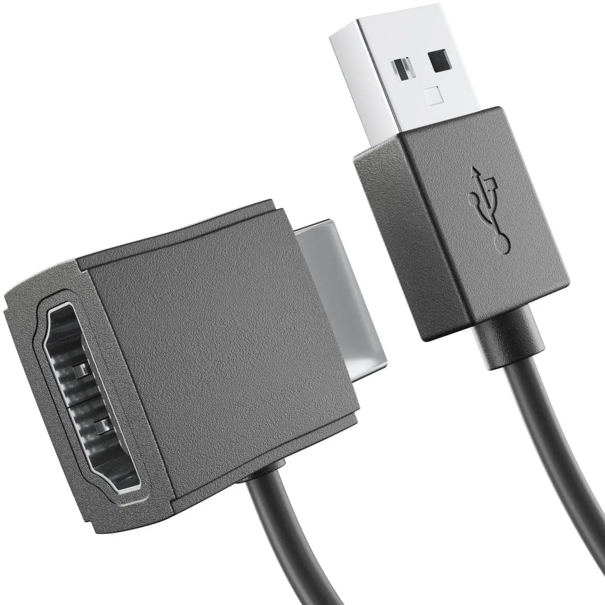 KabelDirekt HDMI-Strom-Einspeiseadapter, HDMI-Adapter mit USB-Stecker