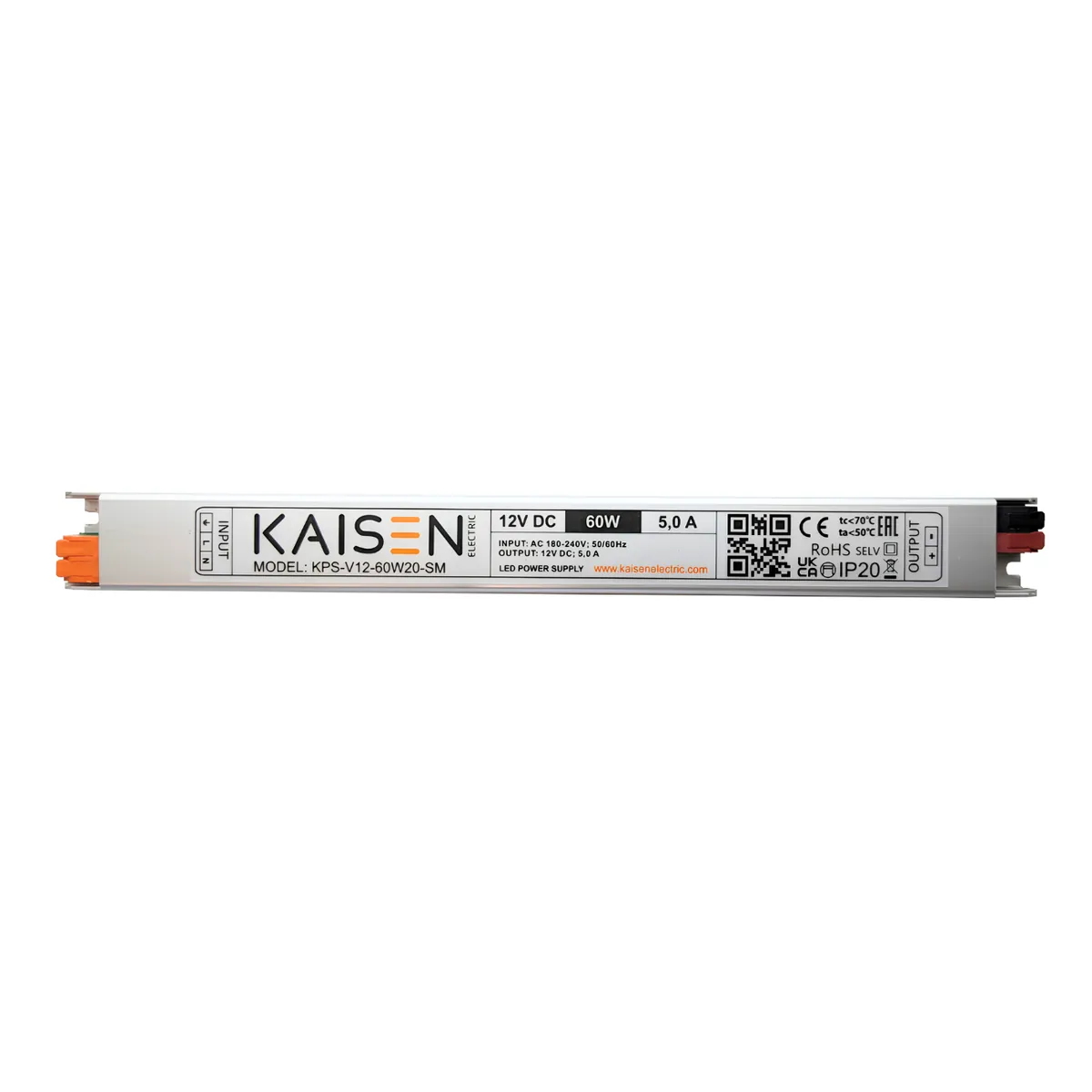 KAISEN KPS-V24-60W20-SM (60W/24V) Indoor Slim-Type LED-Netzteil