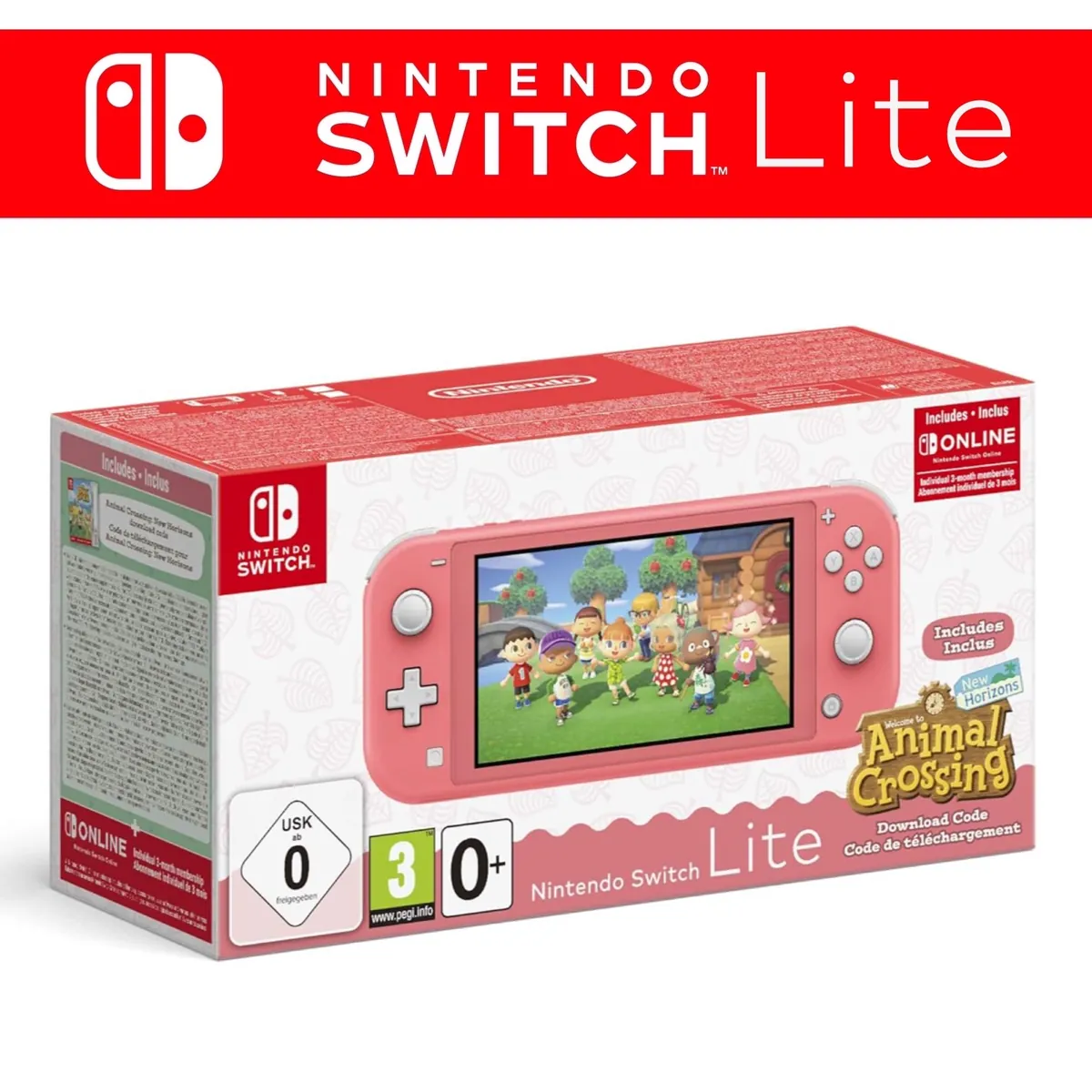 Lite Handheld + Animal Crossing